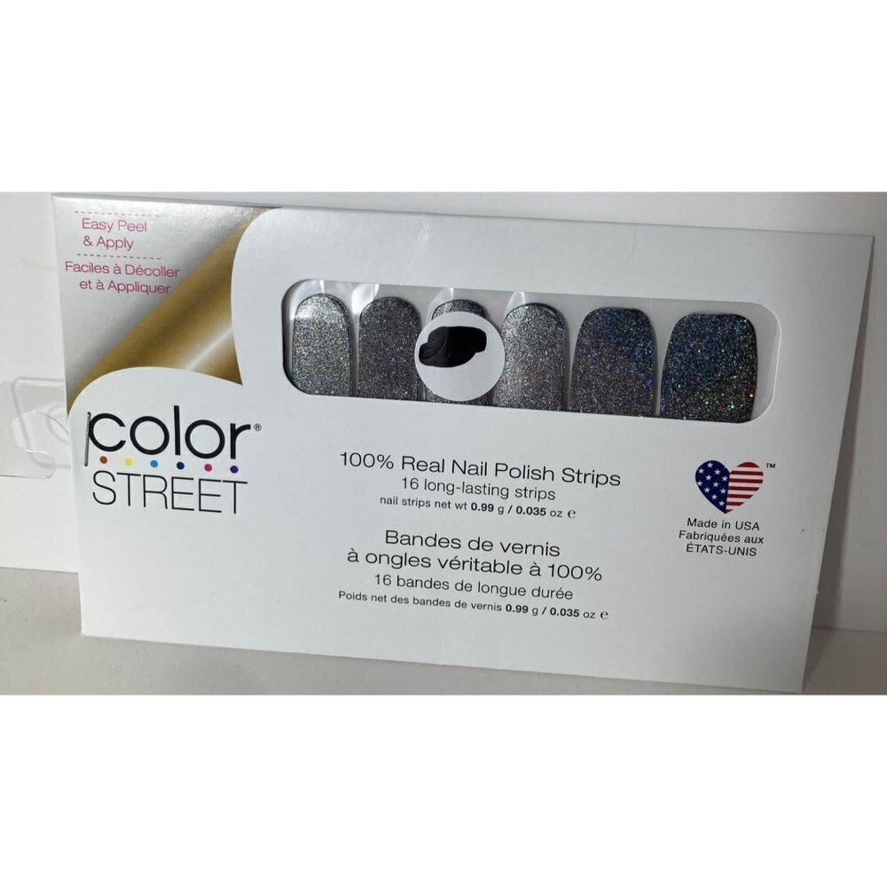 Color Street Nail Polish Strips Light Year Retired NIP‎